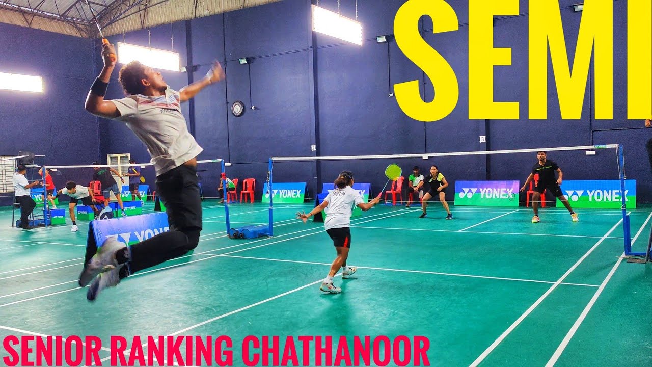 SEMI:ADHIN/DIYA VS ARAVIND/MEENAKSHI:SENIOR RANKING TOURNAMENT, CHATHANOOR #bwf #yonex #badminton