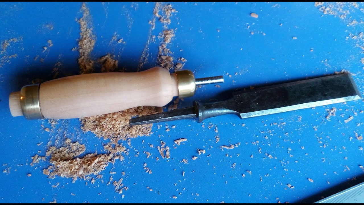 Как сделать ручку для стамески. Часть 1/2. How to make a chisel handle.