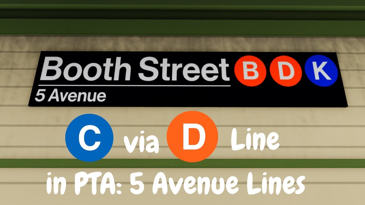 C via D Line in PTA 5 Avenue Lines to 78 St and Railfanning at Booth St