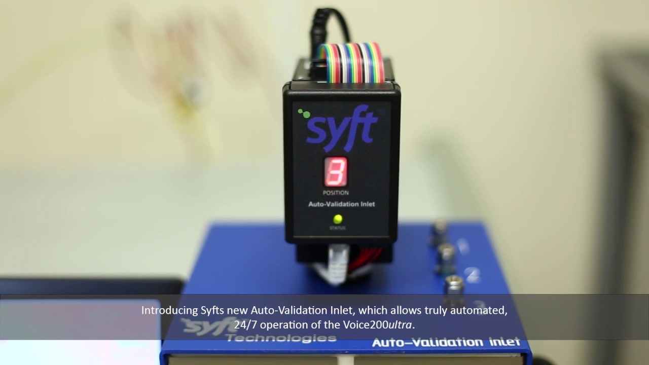 SIFT-MS Auto Validation Inlet