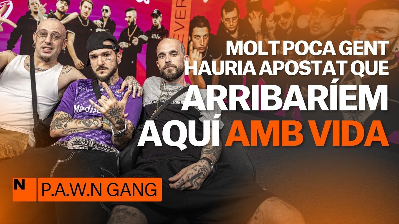 Entrevista a Lil Guiu, Hacha Dastral i Yung Mare, P.A.W.N. Gang | REVERS