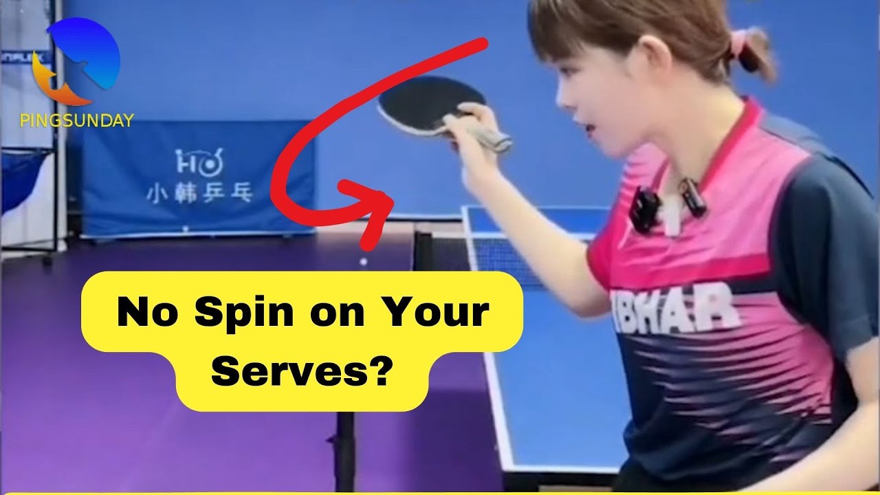 No Spin on Your Serves? Fix This Mistake!&rdquo;