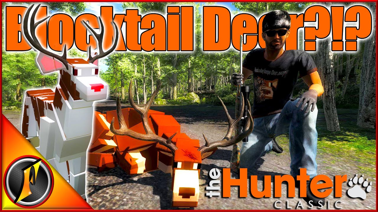 Самое странное животное для первоапрельской акции... 😂 БЛОКТАЕВЫЙ ОЛЕНЬ в theHunter!