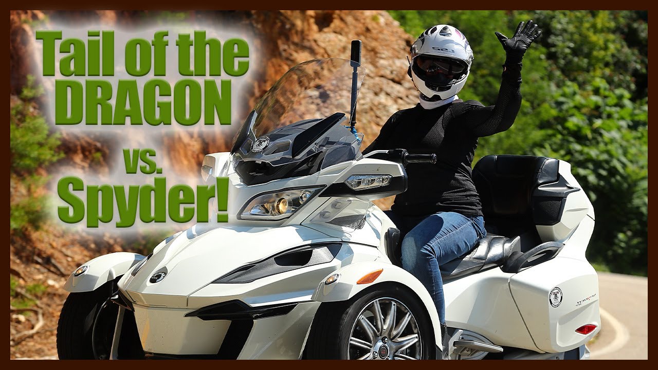 Tail of the Dragon vs. Can-Am Spyder: FULL length ride video!