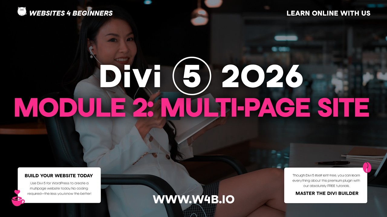 COMPLETE Divi 5 Course for Absolute Beginners | Module 2 | WordPress 2026