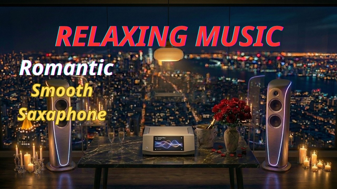 Relaxing Saxophone Music 🎷 Smooth Jazz for Late Night Relaxation