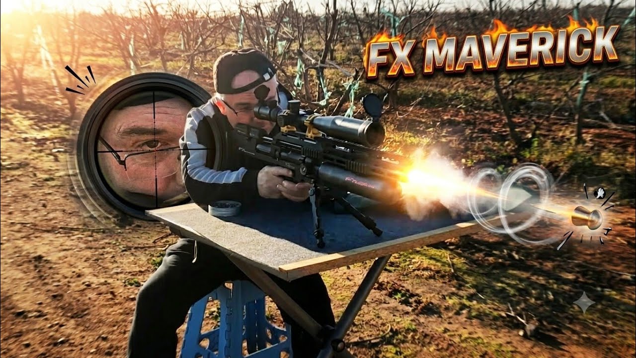FX MAVERICK SNIPER// TIRADA ESPECIAL #joselucarabinaspcp