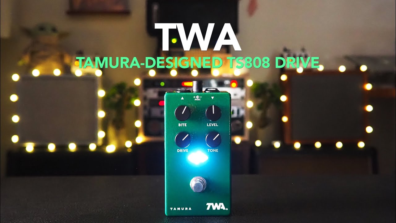 TWA (Totally Wycked Audio) // SC-01 Source Code TS808 Overdrive (Demo)