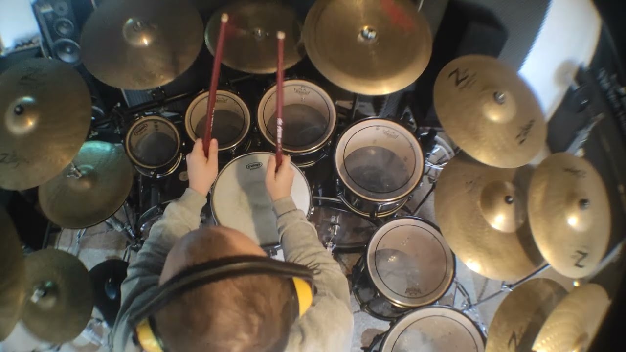 Behemoth - Ora Pro Nobis Lucifer (drum cover) (4K)(Mareczko drummer na YouTube)(👹🥁🖥️) #drummer #hit