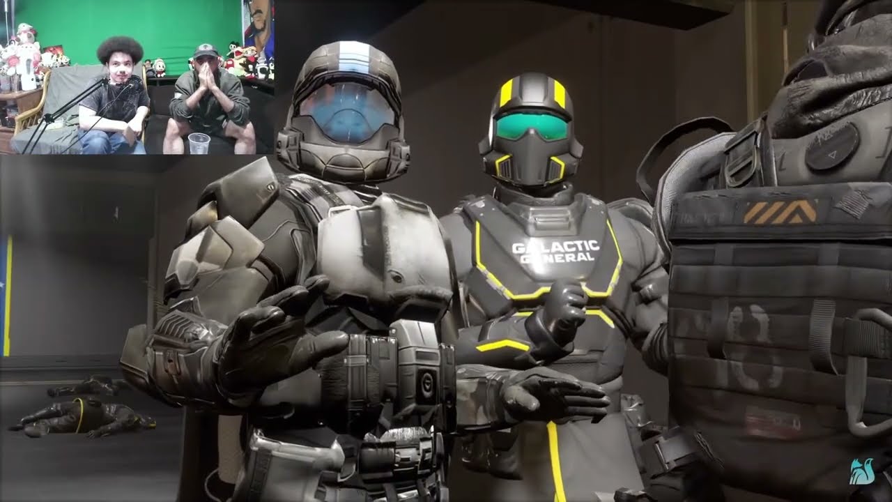 HF -  HellDivers vs ODST Ep 8 / This episode had us rolling! (Reaction wit Devil & Voodoo)