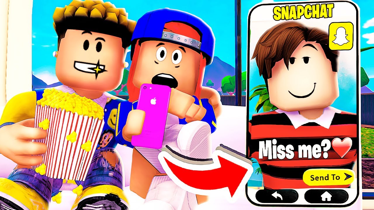 Мой ЖУТКИЙ СТАЛКЕР ВЕРНУЛСЯ в Roblox Snapchat…