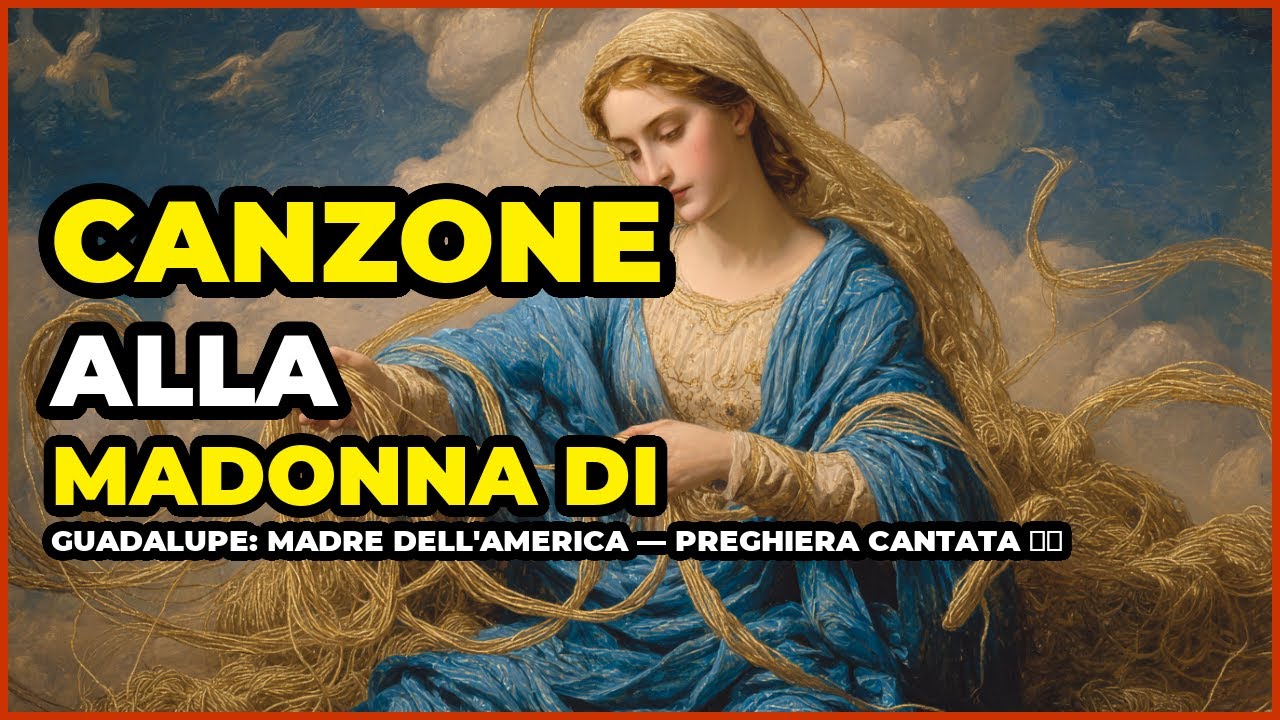 Canzone alla Madonna di Guadalupe: MADRE DELL'AMERICA — Preghiera Cantata 🙏🎶