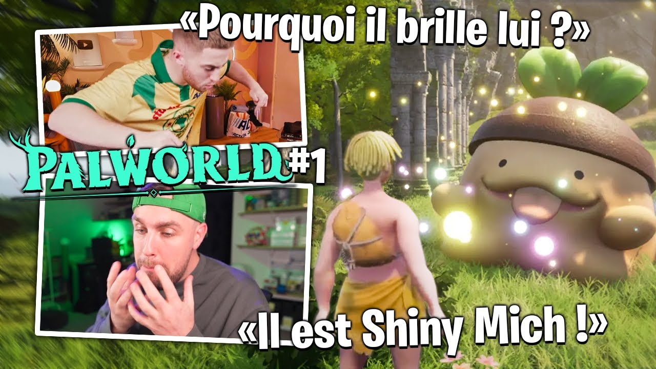 Michou trouve déjà un Shiny... (il est trop chanceux) - Palworld #1