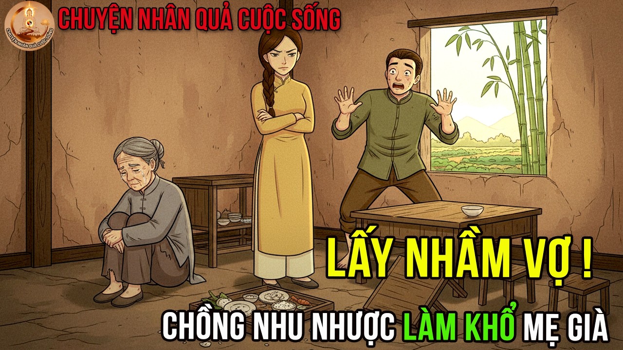 Vợ bất hiếu NGƯỢC ĐÃI MẸ HIỀN, chồng NHU NHƯỢC để cả nhà phải gánh NGHIỆP |Chuyện Nhân Quả Cuộc Sống