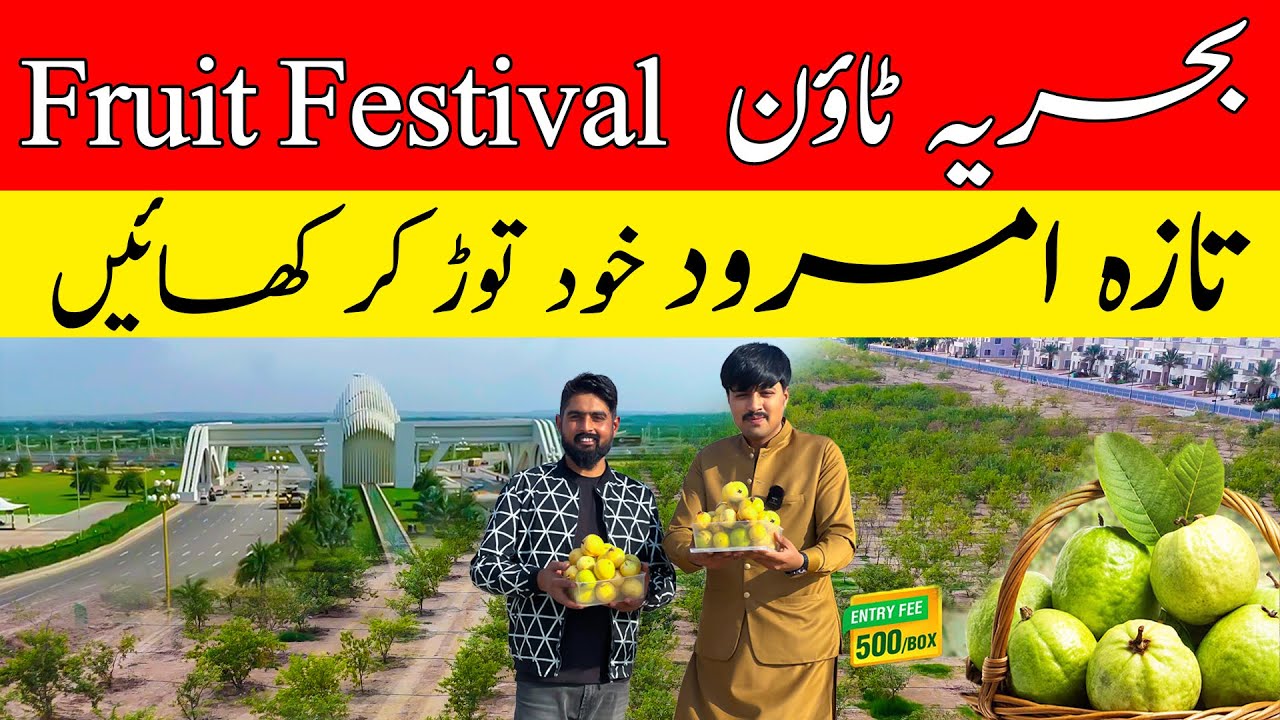 Guava Picking Festival In Bahria Town Karachi | Bring Your Family & Friends For a Fruity Advanture