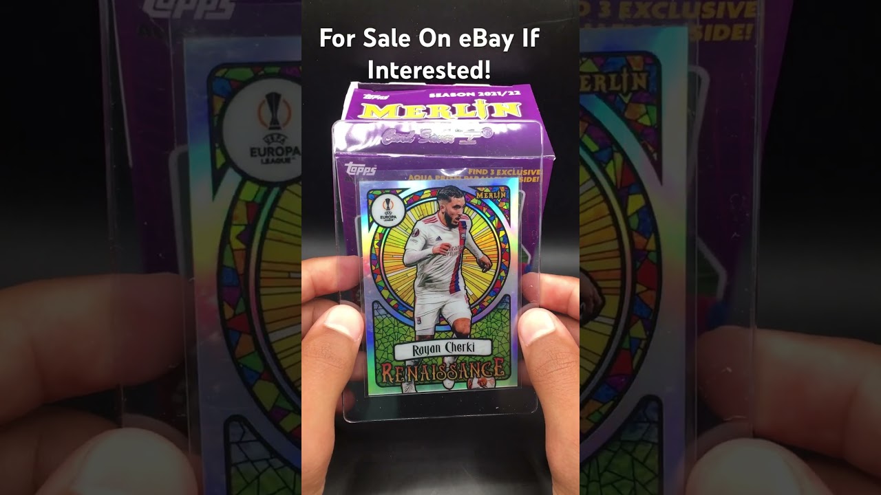 21-22 TOPPS Merlin Case Hit Renaissance! #soccercards #sportscards #cards #casehit #topps