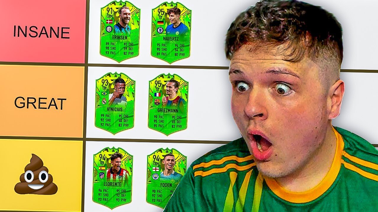 RANKING EVERY FESTIVAL OF FUTBALL CARD ON FIFA 21! | Festival Of Futball Tier List...