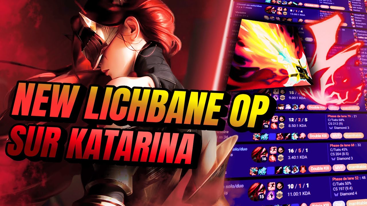 IS THE NEW LICHBANE OP ON KATARINA ? - Soloq GrandMaster Katarina vs Garen