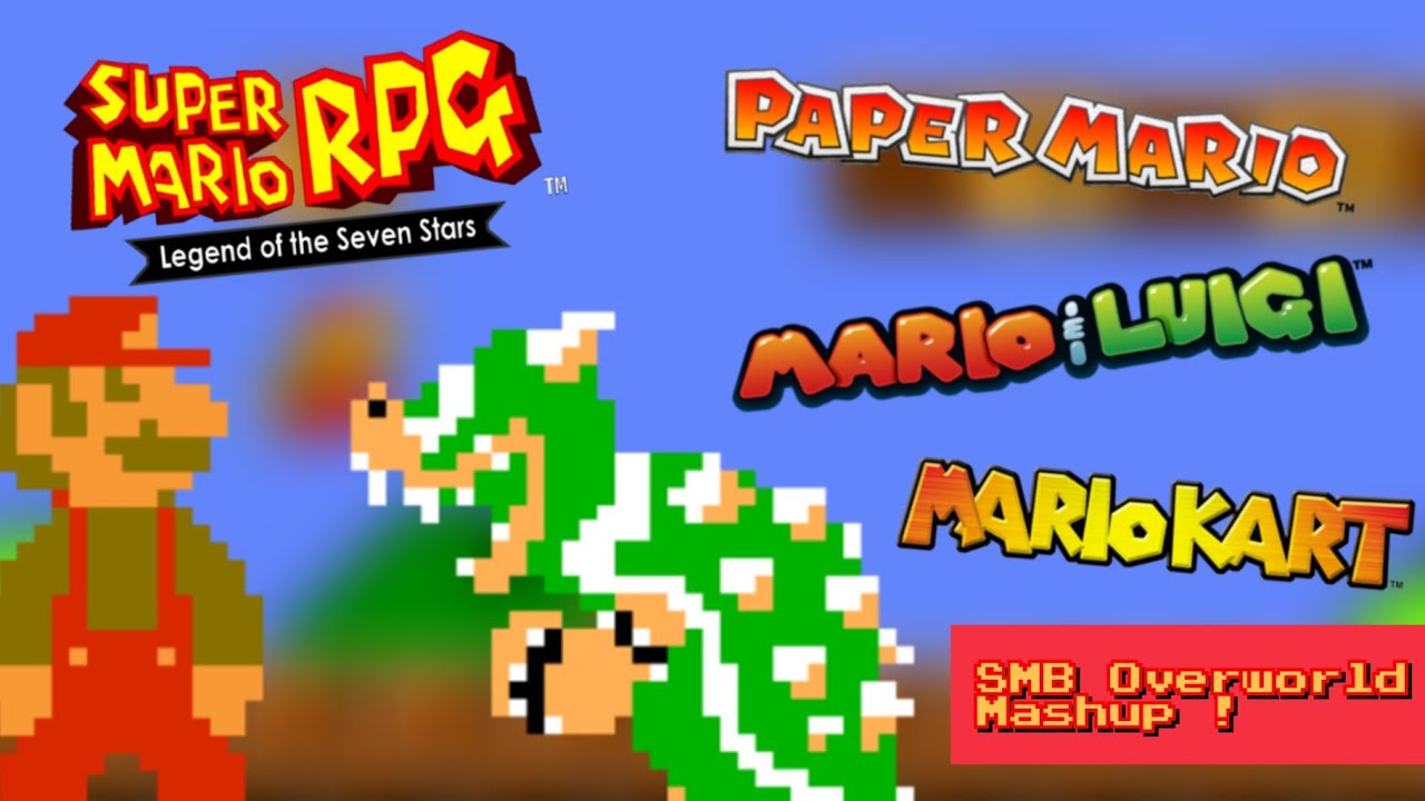 [Collab Entry] Super Mario Bros.: Overworld Theme MASHUP (RPGs+Mario Kart Games)