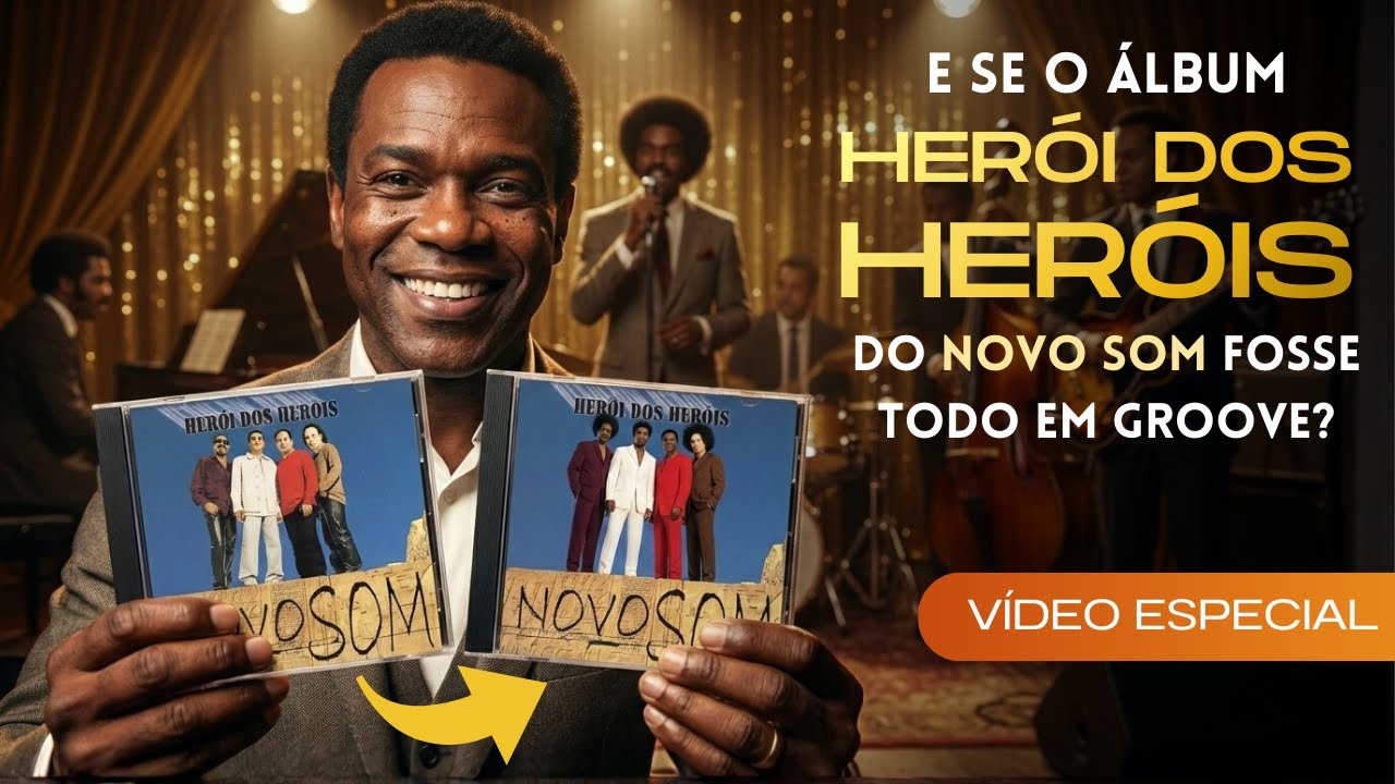 😍 Álbum completo HERÓI DOS HERÓIS do Novo Som (versão especial Groove e Soul)