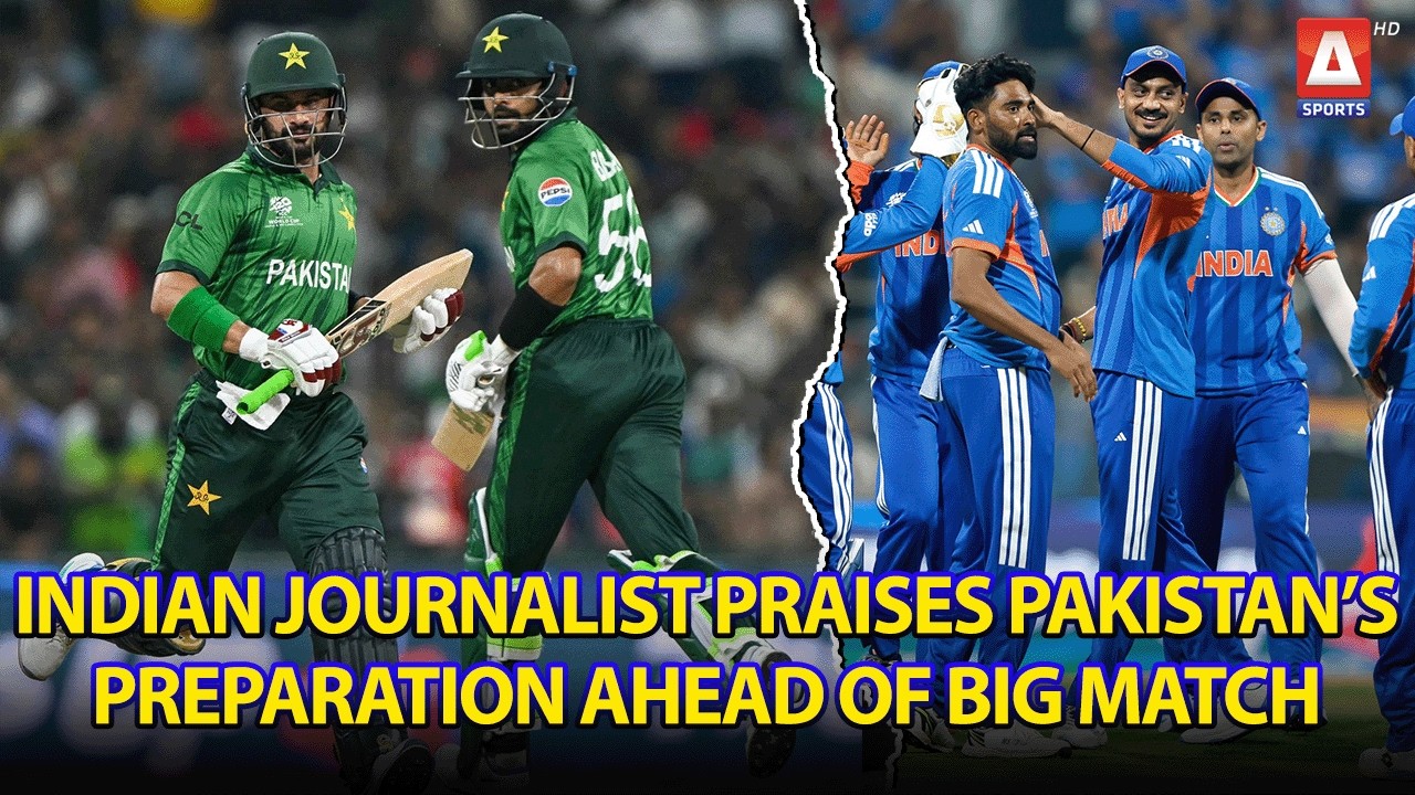 Indian Journalist Praises Pakistan&rsquo;s Preparation Ahead of Big Match | Shahid Hashmi | A Sports