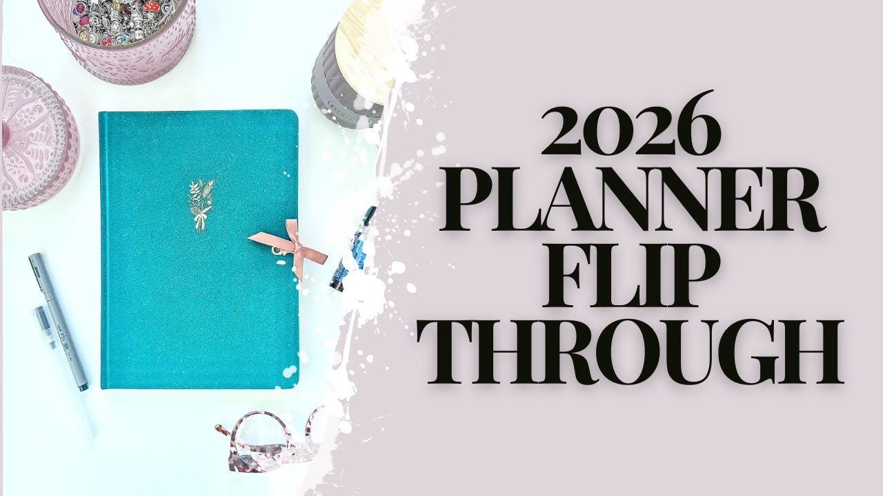 Обзор Bullet Journal 2026 года | Archer & Olive