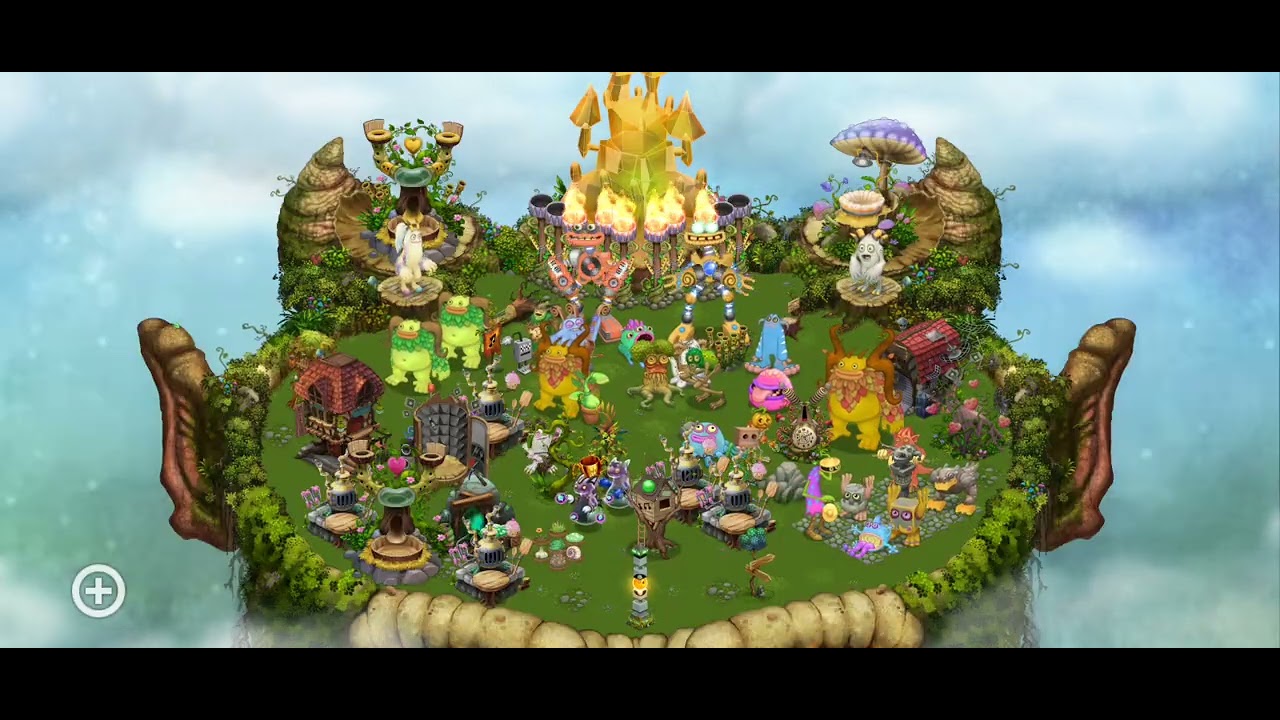 Ilha de planta my Singing monsters quase completo 
