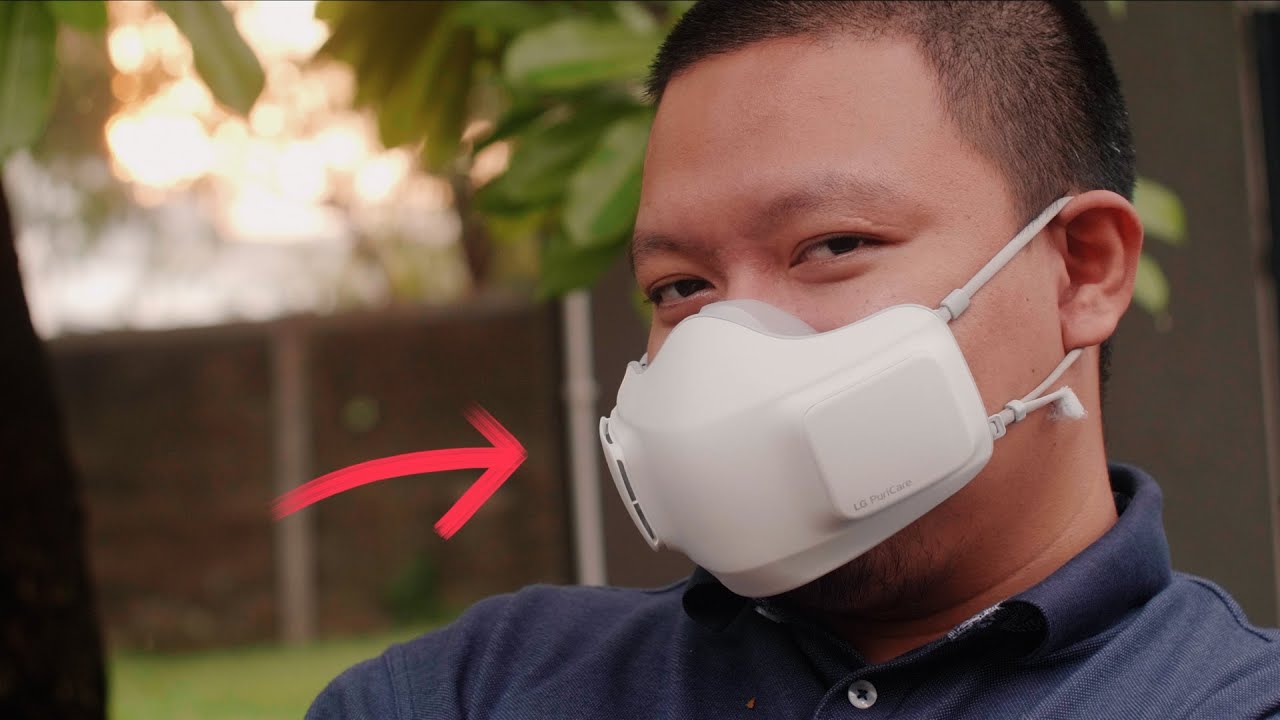 BUSET! Masker aja sekarang sudah makin SMART! // LG Puricare Mask Wearable Air Purifier