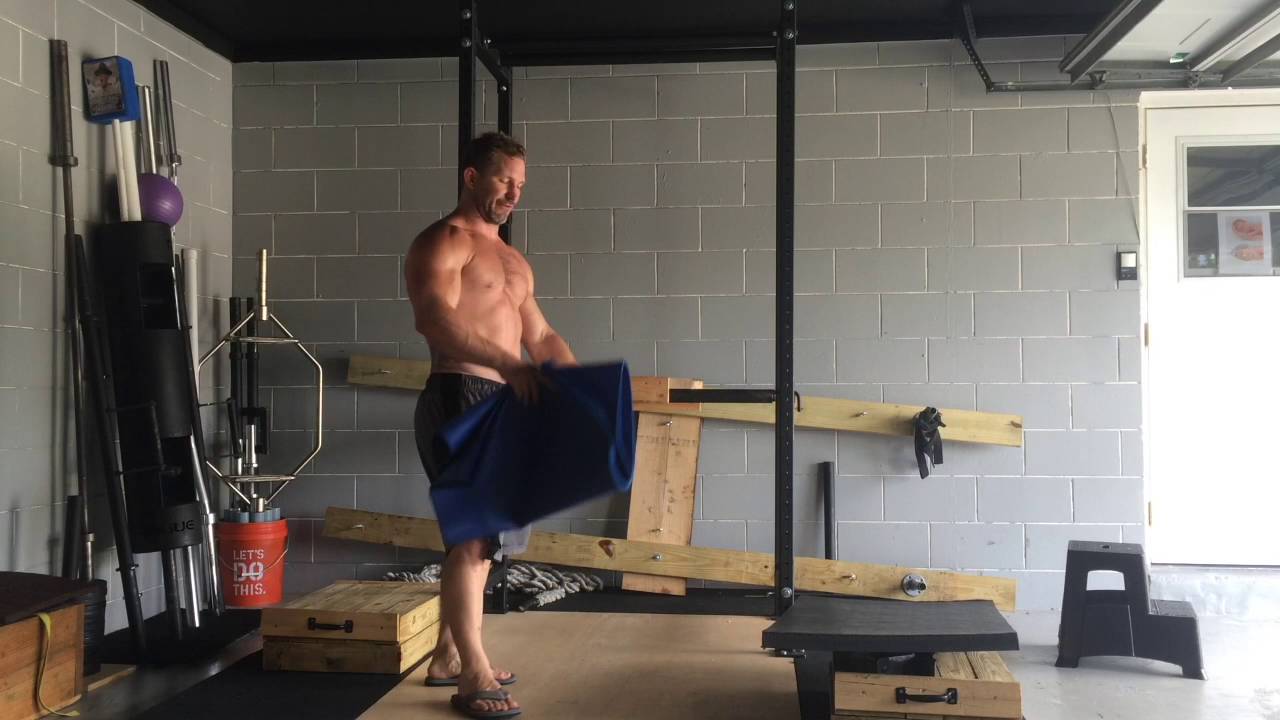 Homemade Reverse Hyper/ Back Extension/ GHR for