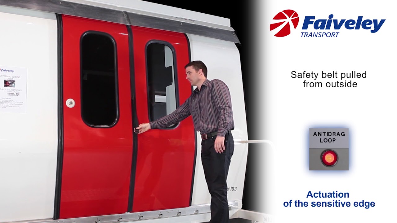 Asymmetrical anti drag - Access door