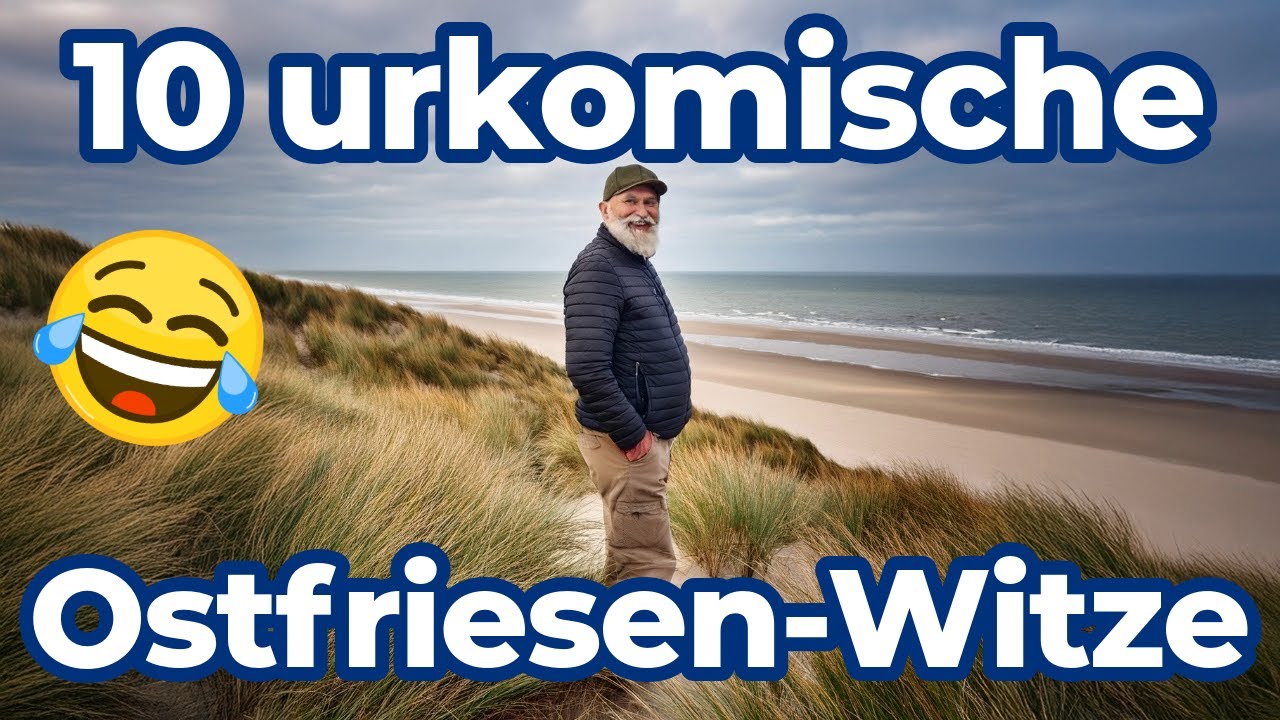 10 urkomische Ostfriesen-Witze - mit Jupp und Pitter
