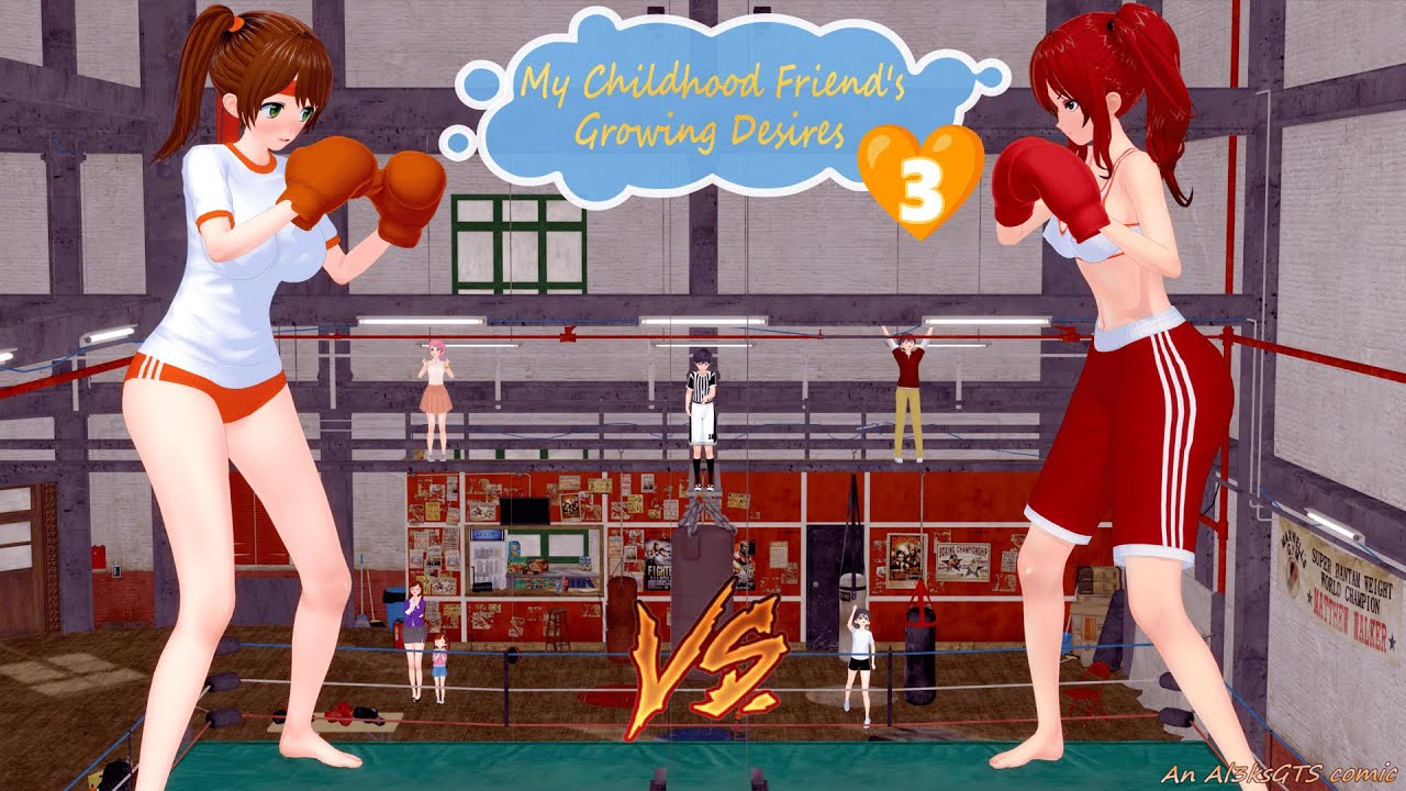 My Childhood Friend's Growing Desires - Chapter 3 (Giantess Comic)
