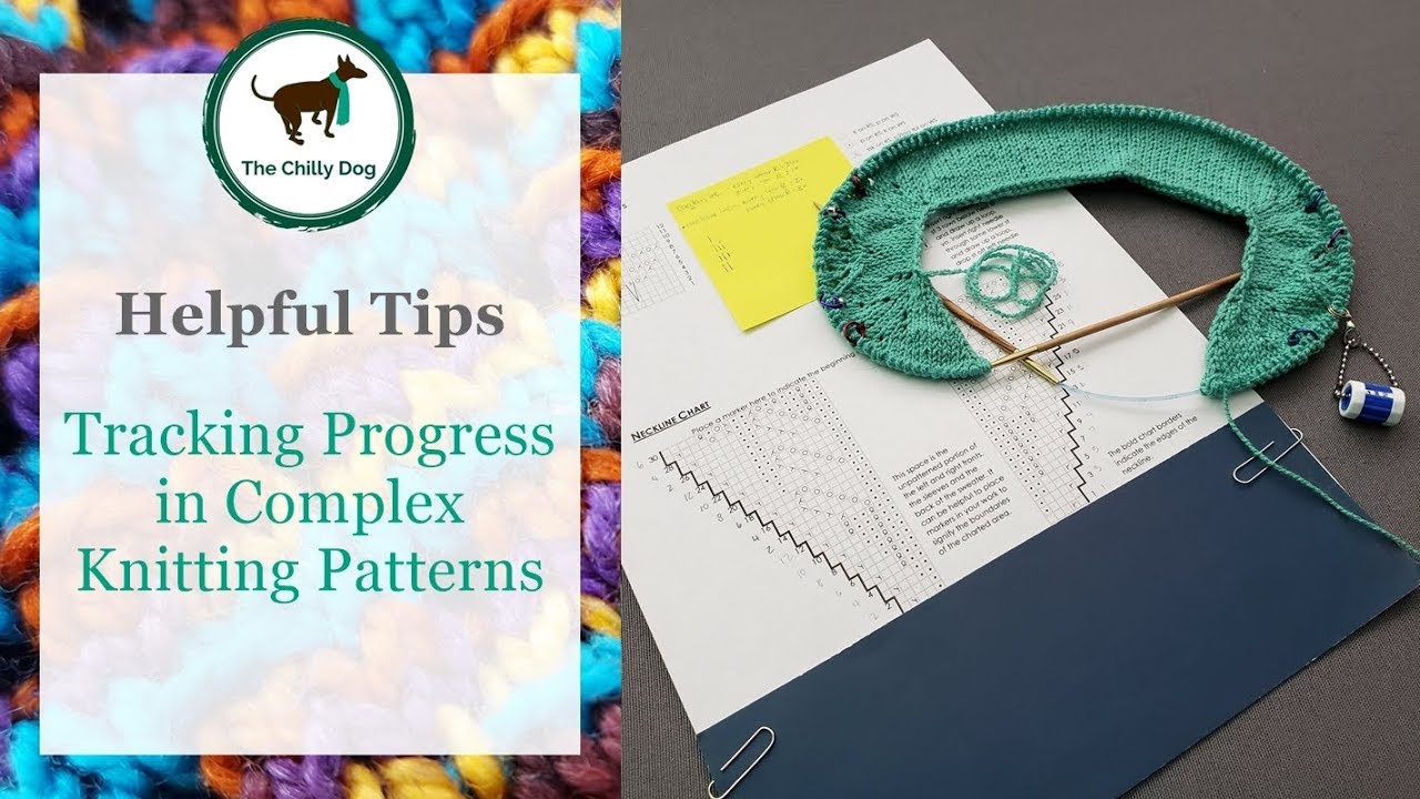 Tracking Your Progress in Complex Knitting Patterns