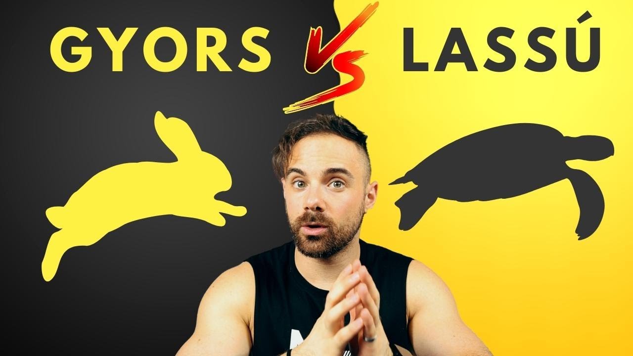 GYORS vs LASSÚ fogyás, melyik a jobb? (NEM EGYÉRTELMŰ!)