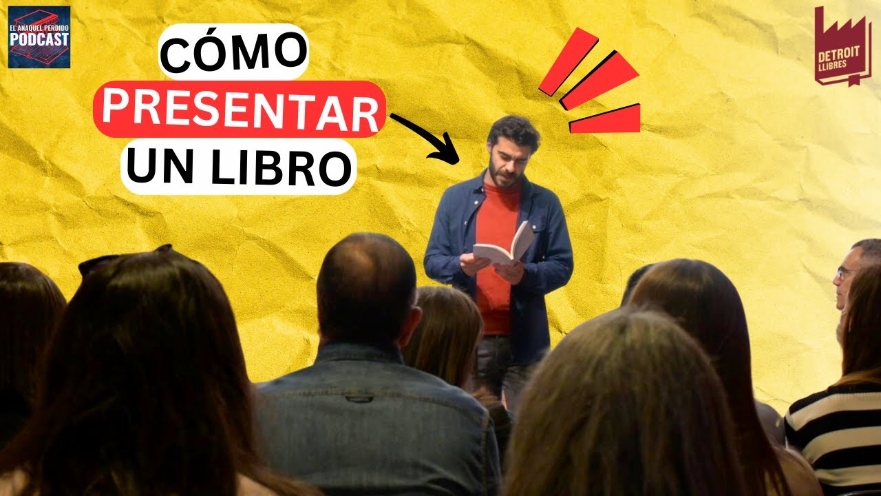 🔵EAP#5 Cómo PRESENTAR un LIBRO: Con Rafa Segura y Detroit Llibres | El Anaquel Perdido Podcast