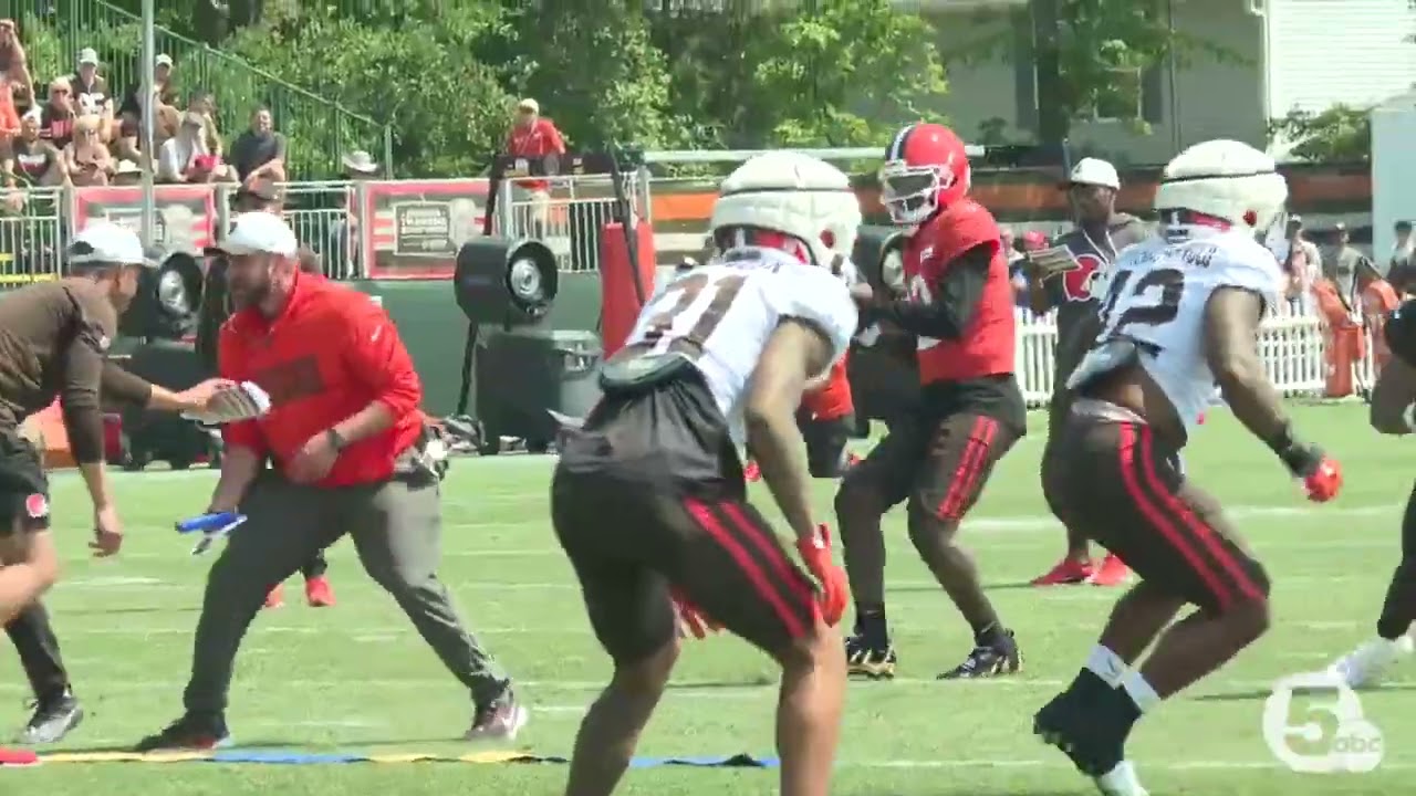 Browns QB Shedeur Sanders compilation from Day 8 of training camp