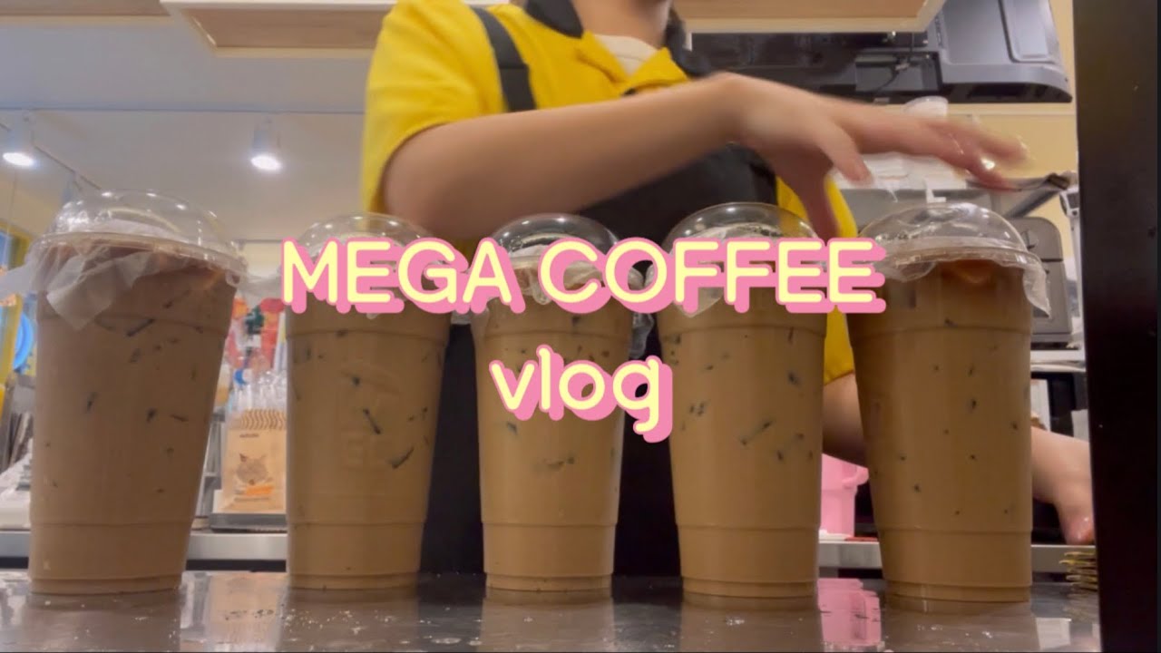[MEGA VLOG] 메가커피vlog☕️