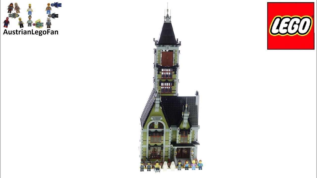 LEGO Creator 10273 Haunted House - Lego Speed Build Review