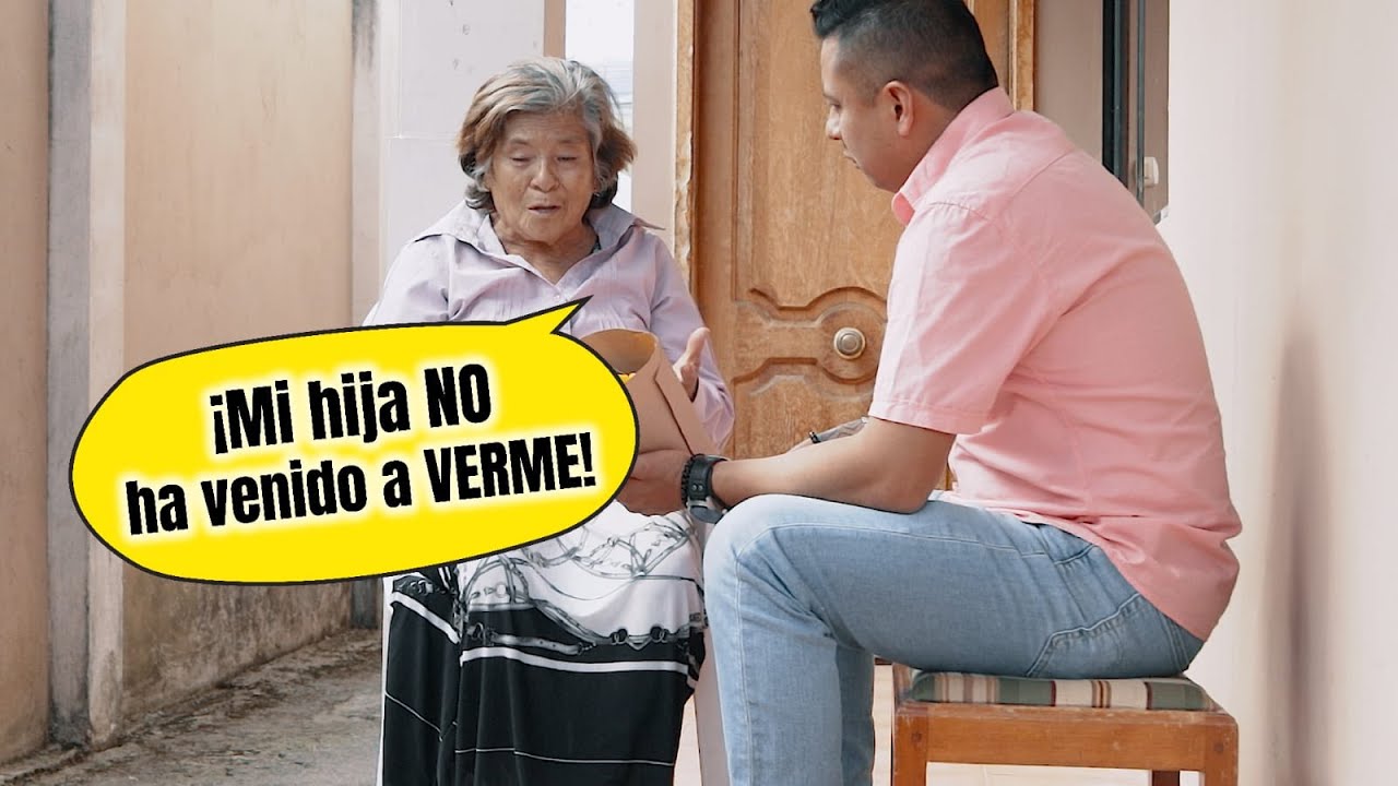 No quiso cuidar a su madre y la llevo a este lugar sin imaginar que lo pagaría así