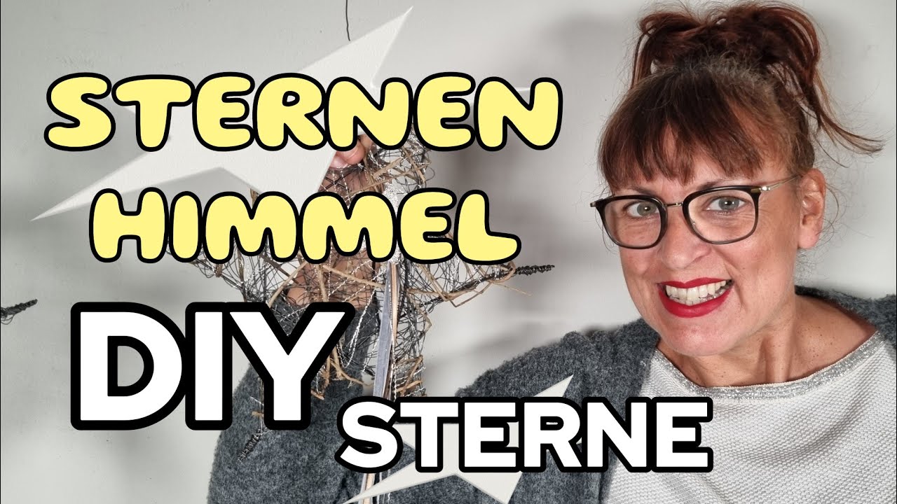WEIHNACHTSSTERNE DIY⭐️ KREATIVE IDEE  ZUM NACHMACHEN