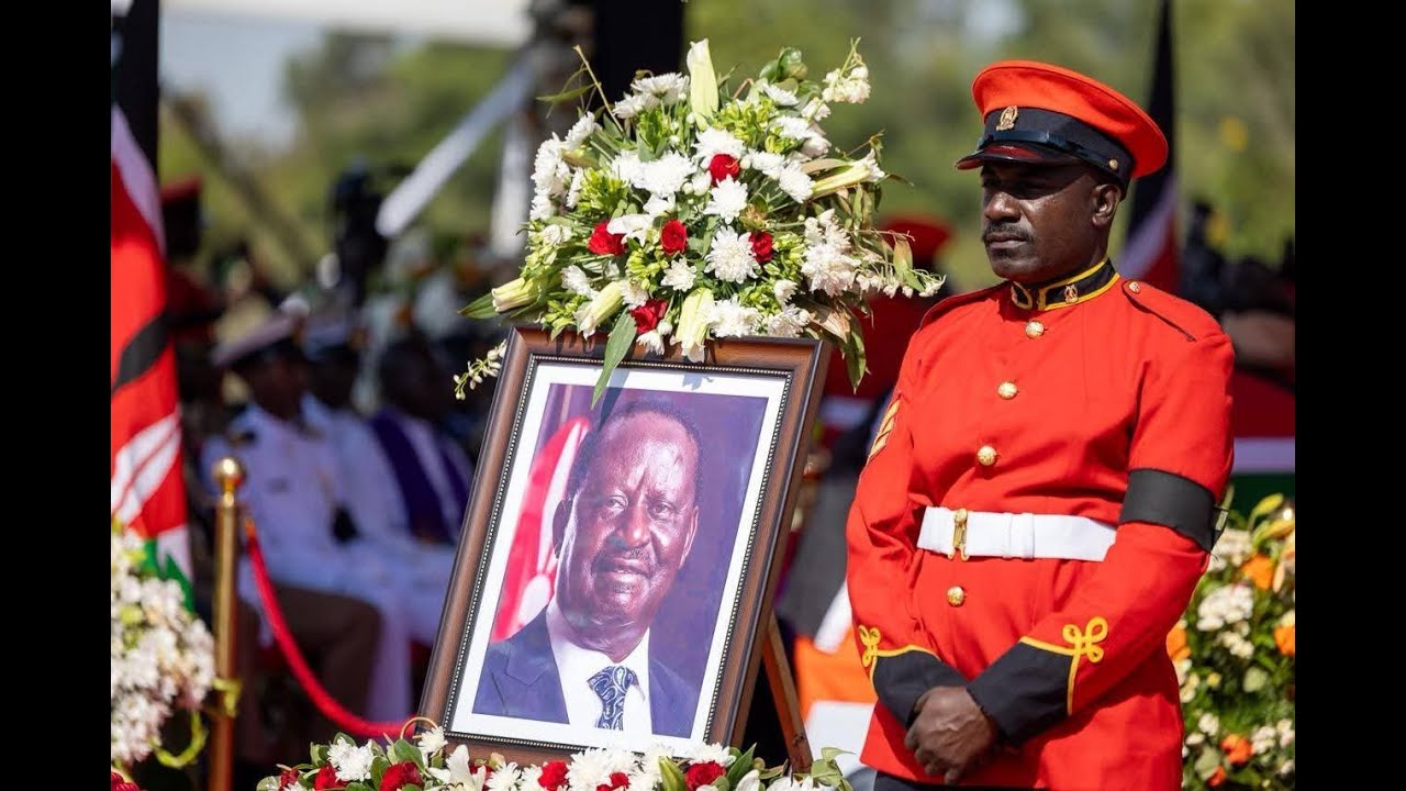 LIVE: RAILA'S  BURIAL
