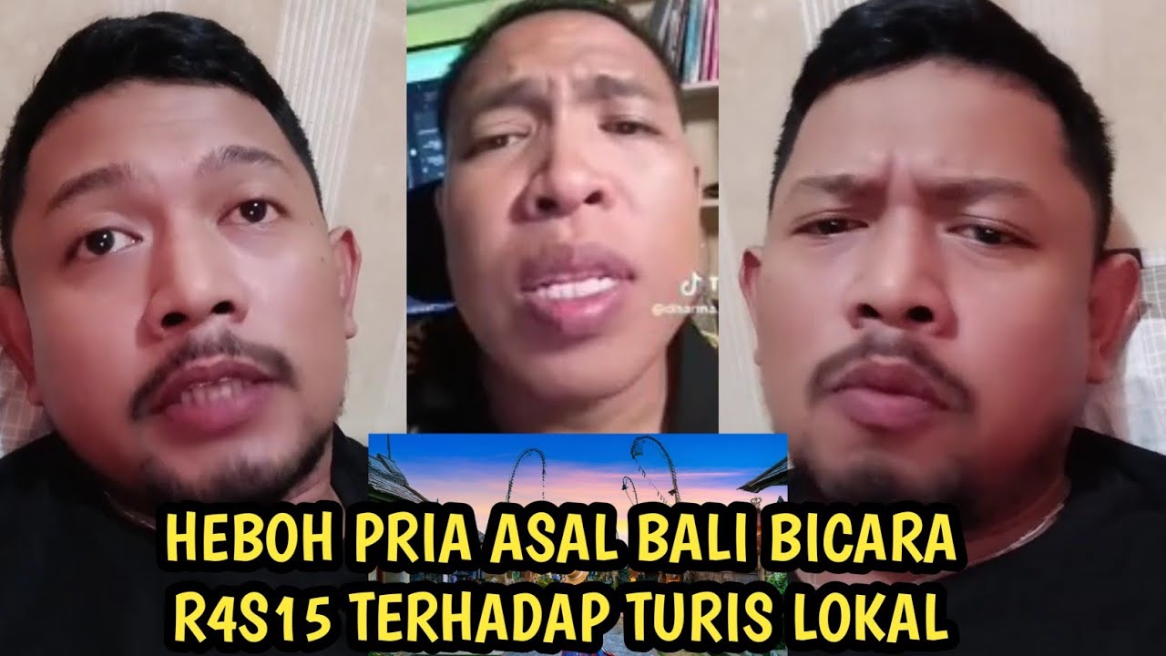 Heboh warga Bali bersikap R4515 terhadap para turis Lokal, inilah penyebab Bali jadi sepi
