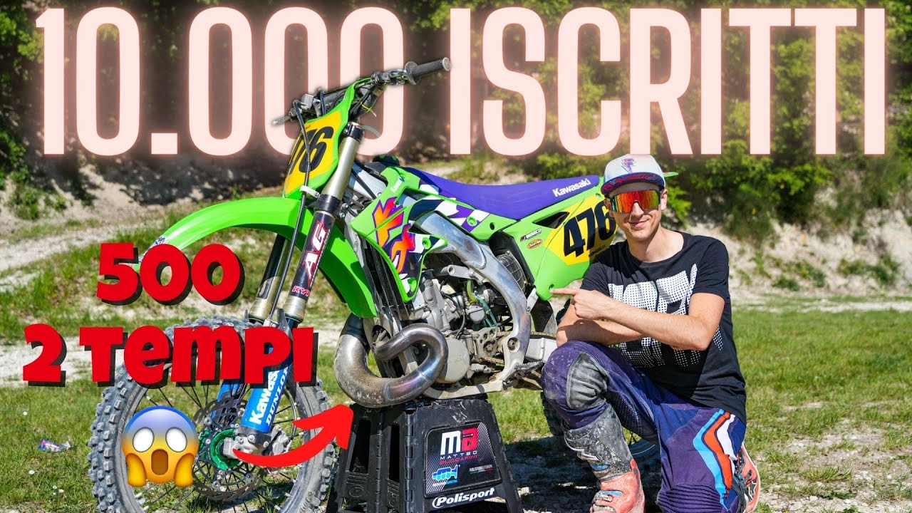 500 2 TEMPI: La MANCHE più SHOCCANTE della MIA VITA 🤯 KAWASAKI KX 500 2 TEMPI