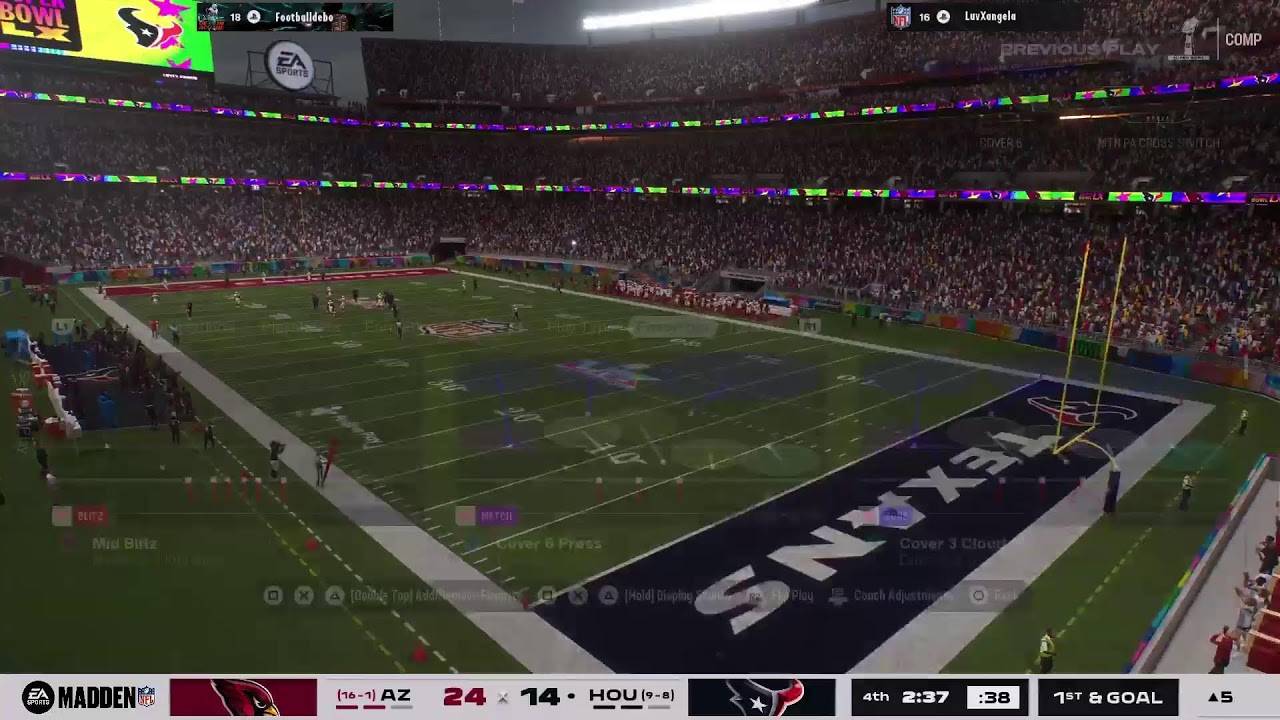 Madden 26 vs Super bowl
