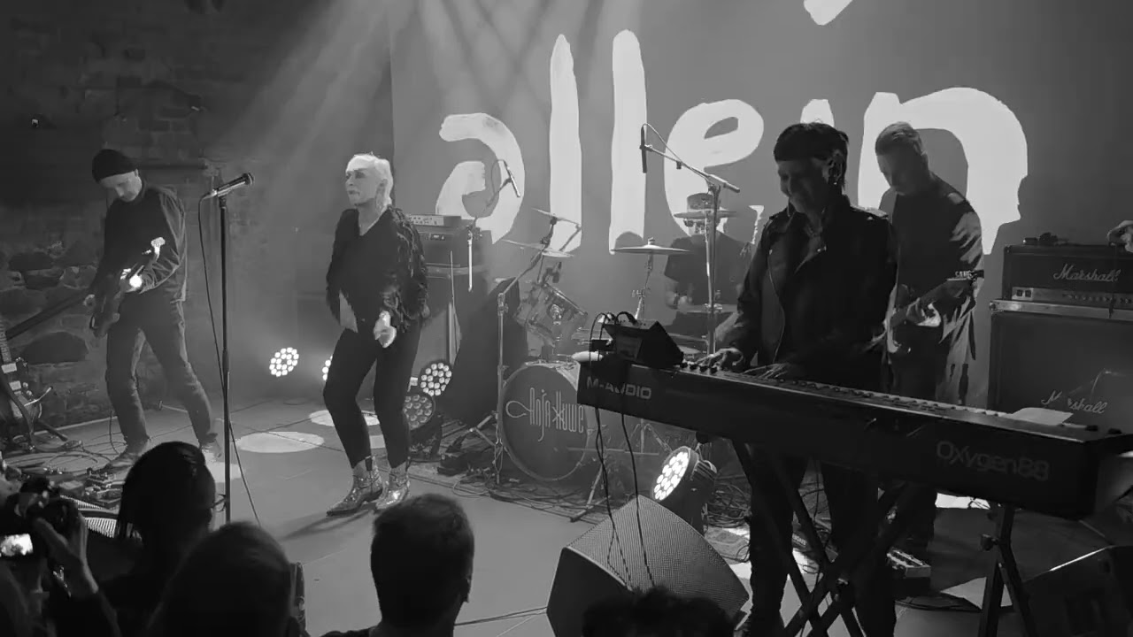 Xmal Deutschland Anja Huwe - Rabenschwarz - Live Leipzig Moritzbastei 17.01.2026 