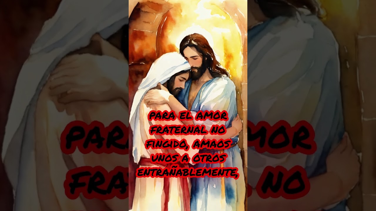 Amor Fraternal seg&uacute;n Cristo  #amor #biblia #frases #evangelio #elpoderdelapalabradedios #reflexiones