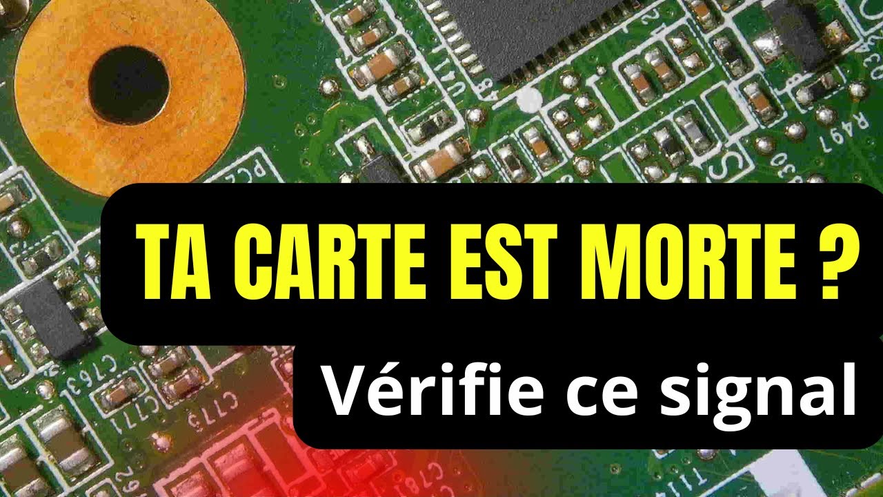 Ta carte mère ne démarre plus ? Avant de la jeter, vérifie d’abord ce signal essentiel