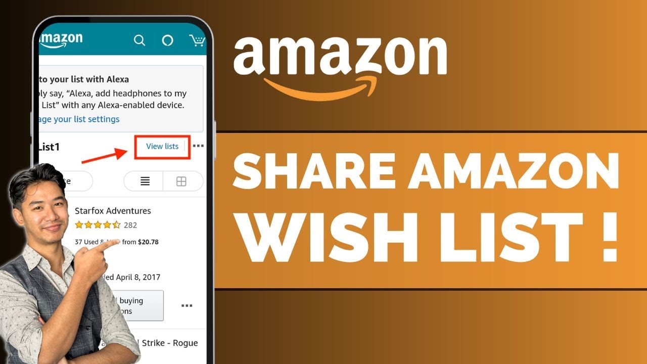 How To Share Amazon Wish List - Amazon Wish List Link - Share Amazon List !