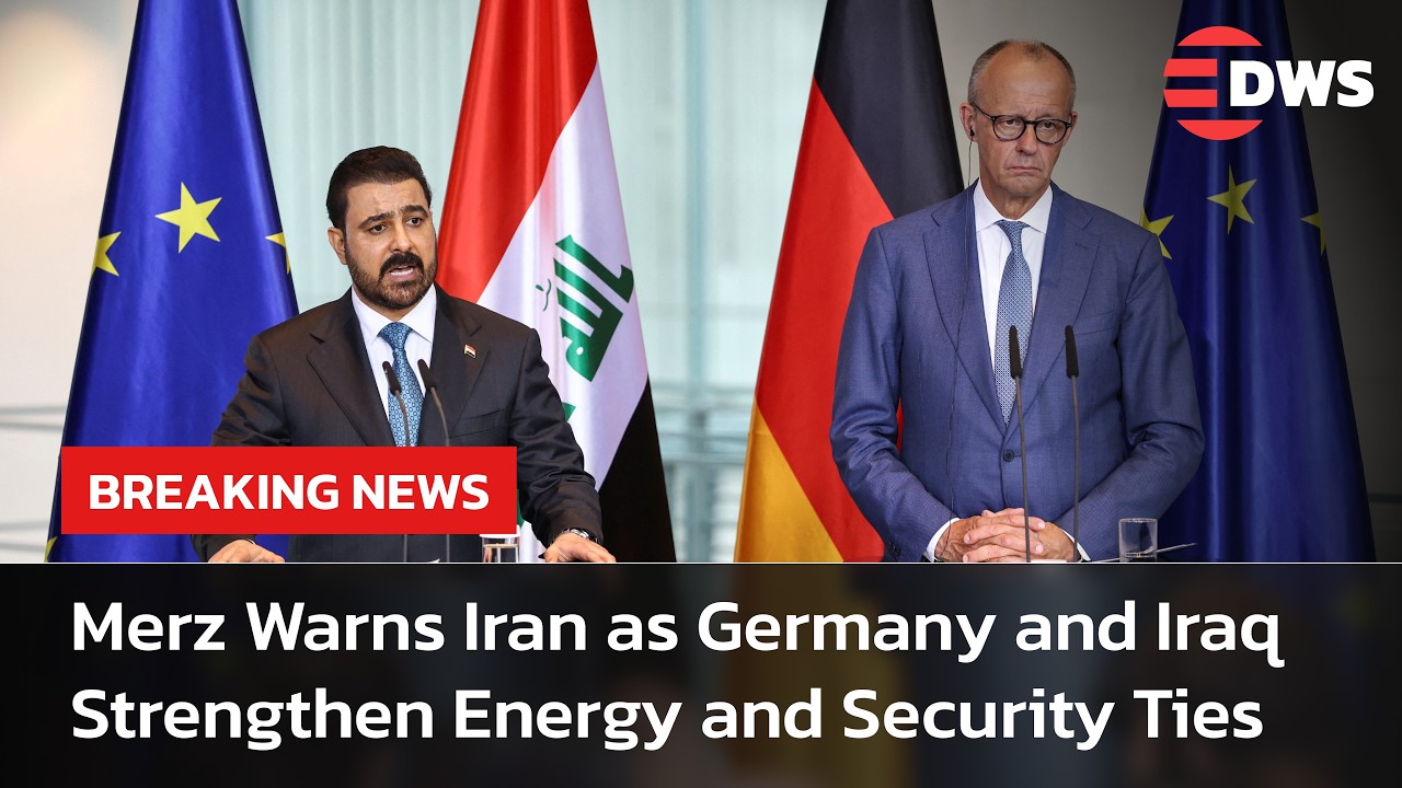 FULL PRESSER: Chancellor Merz and Iraq PM al-Zaidi Unveil Major Energy and Security Deals | AC15