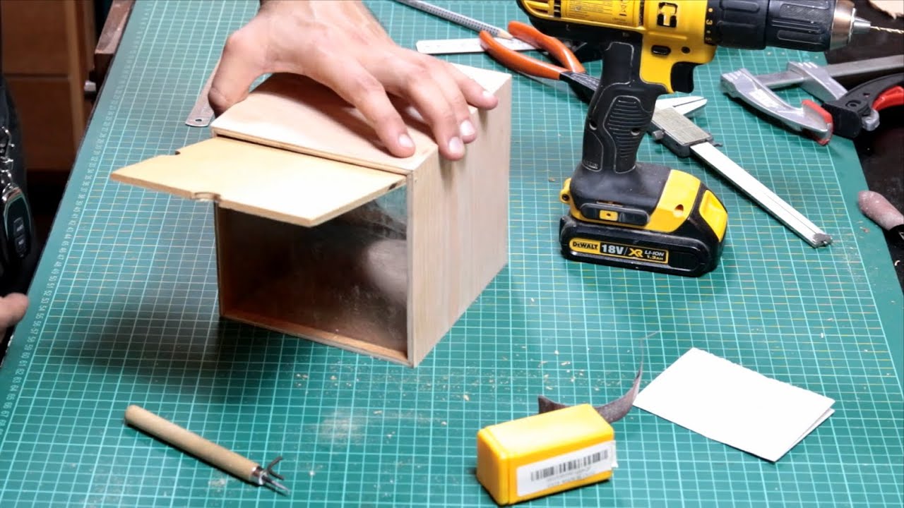budgie wooden nest box , عش بادجي - طيور الحب
